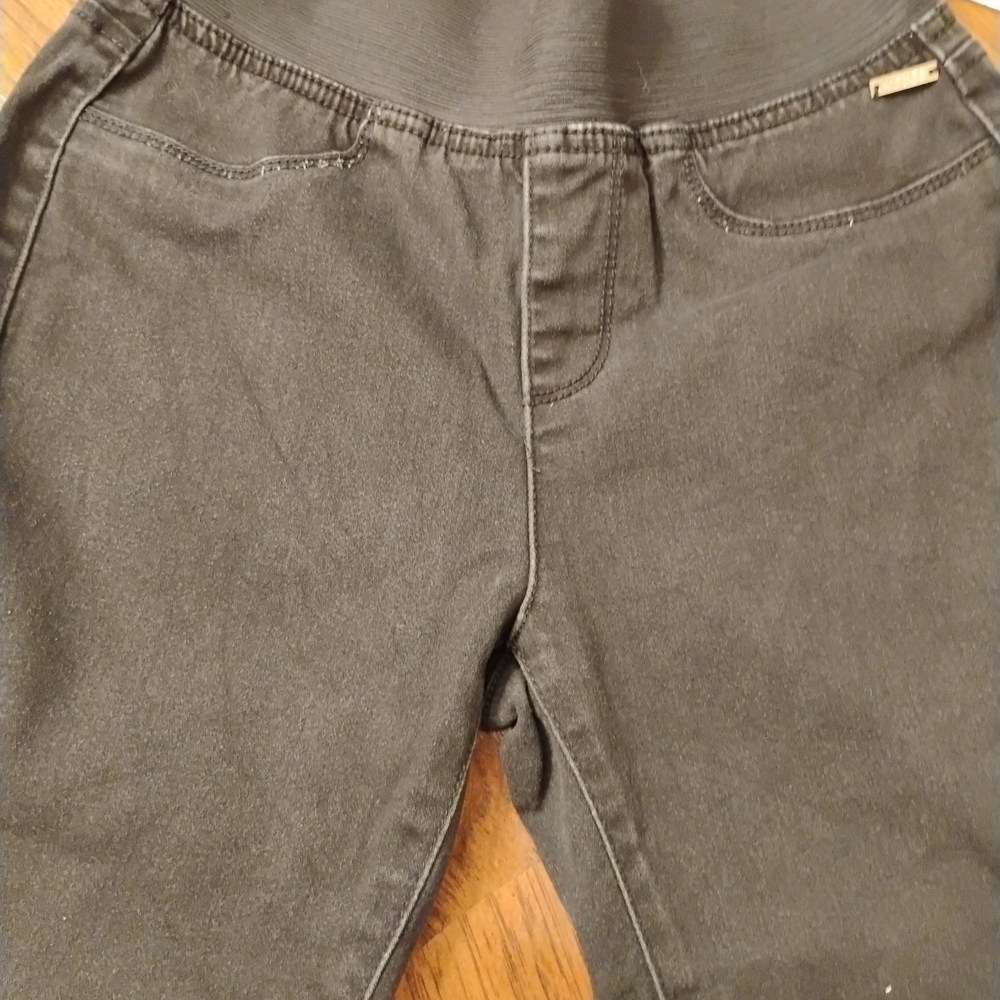 Black Slim Leg Pants